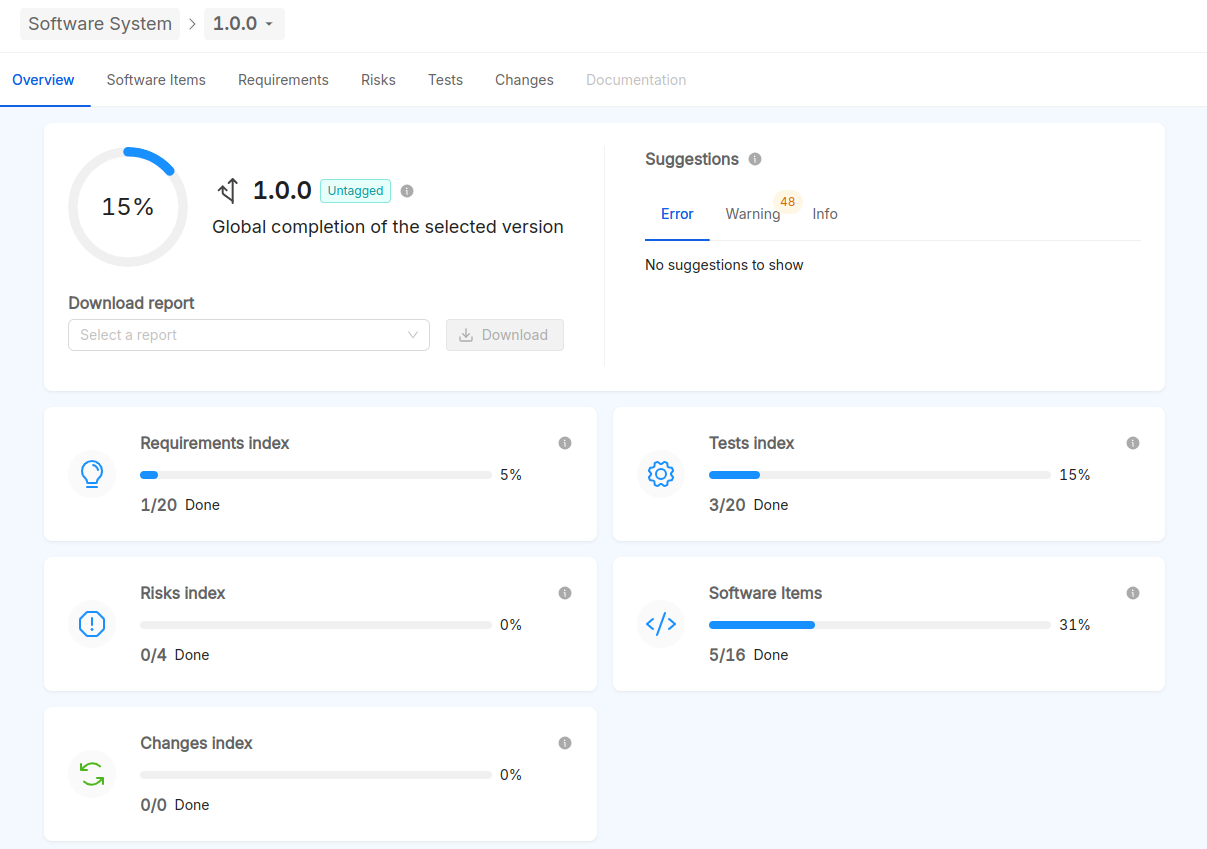 System version overview